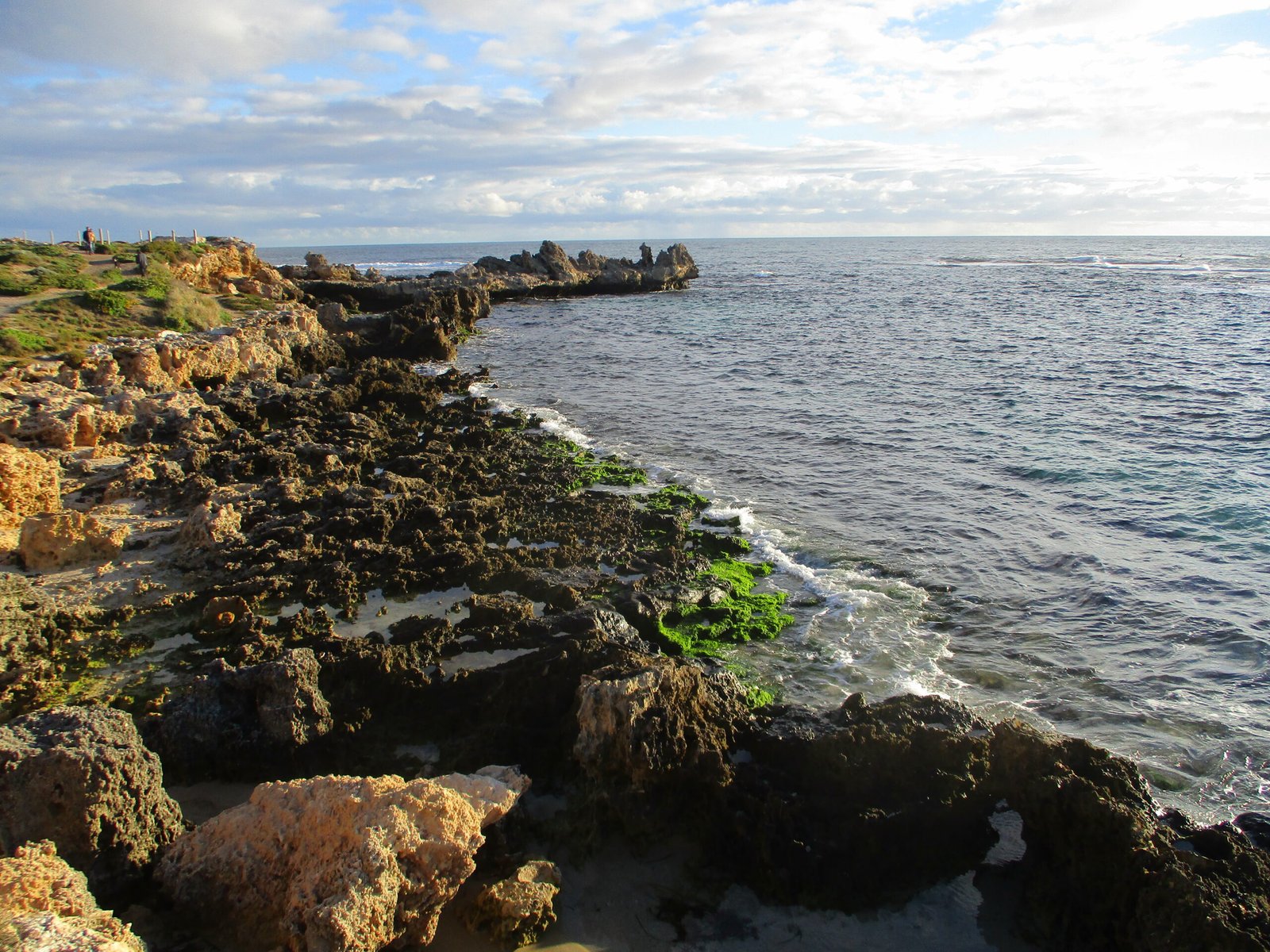 Point Peron coastline in Rockingham, Western Australia